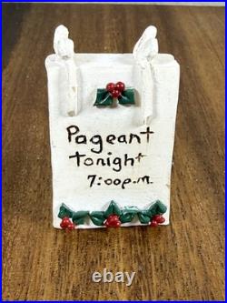 VTG 11 Piece Band Creations Best Friends Christmas Pageant Nativity Set Resin 3