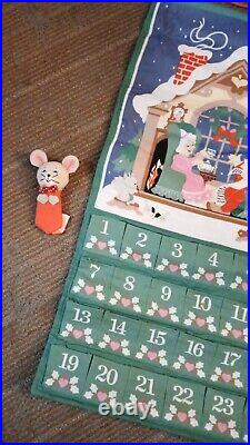 VTG 1987 Avon Countdown to Christmas Advent Calendar Original Mouse NEW