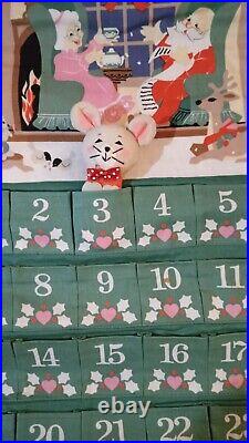 VTG 1987 Avon Countdown to Christmas Advent Calendar Original Mouse NEW