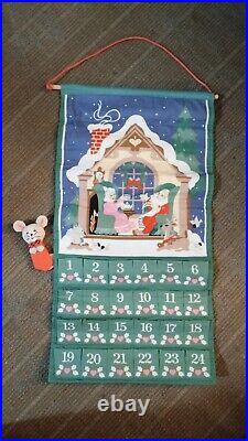 VTG 1987 Avon Countdown to Christmas Advent Calendar Original Mouse NEW