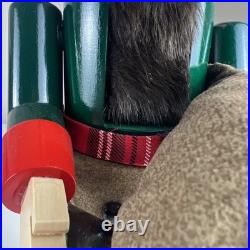 VTG Steinbach Nutcracker Scottish Chubby Bagpiper Made in Germany No Box 15