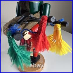 VTG Steinbach Nutcracker Scottish Chubby Bagpiper Made in Germany No Box 15