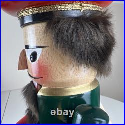 VTG Steinbach Nutcracker Scottish Chubby Bagpiper Made in Germany No Box 15
