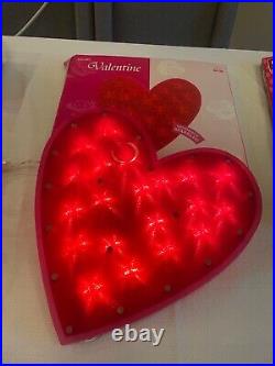 Valentines Day Lights x7, banner and more