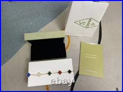Van Cleef & Arpels Vintage Alhambra Bracelet 5 Motifs Color Women Gifts