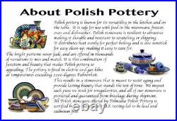 Vena Polish Pottery Jack O Lantern Candle Holder 13 Iza Supnicnin 510-B-269-Q2