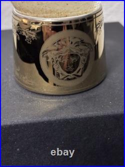 Versace Golden Medusa Snow Globe Glass Sphere Gold/Clear MPN 14498 403721