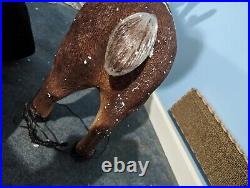 Very Rare Holiday Living 28 Fiber Optic Outdoor Light up Reindeer Tested