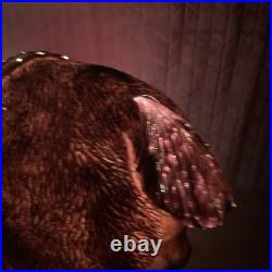 Very Rare Holiday Living 28 Fiber Optic Outdoor Light up Reindeer Tested READ