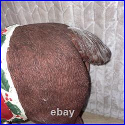 Very Rare Holiday Living 28 Fiber Optic Outdoor Light up Reindeer Tested READ