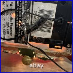 Very Rare Holiday Living 28 Fiber Optic Outdoor Light up Reindeer Tested READ