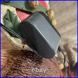 Very Rare Holiday Living 28 Fiber Optic Outdoor Light up Reindeer Tested READ