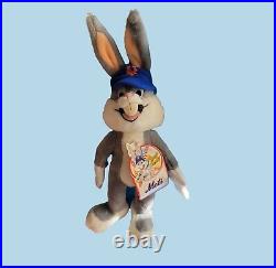 Vgt 1991 Rare NY Mets Looney Tunes 15 Bugs Bunny With Hat & HANG TAG EVC