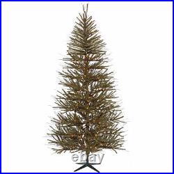 Vickerman Unlit Christmas Tree (B167670) 7' x 46 Vienna Twig Tree, Metal Base