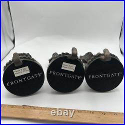 Victorian Bronze Mother Father Daughter Stocking Holder By Frontgate