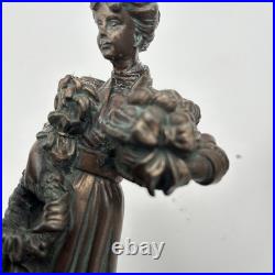 Victorian Bronze Mother Father Daughter Stocking Holder By Frontgate