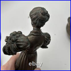 Victorian Bronze Mother Father Daughter Stocking Holder By Frontgate