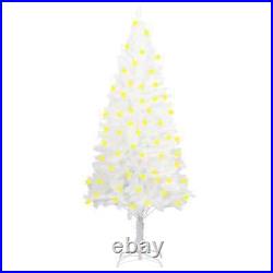 VidaXL Artificial Christmas Tree with LEDs White 47.2