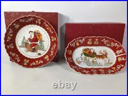 Villeroy & Boch Toys FantasySet Of 2Large Serving BowlsOval & RoundNIB