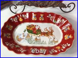 Villeroy & Boch Toys FantasySet Of 2Large Serving BowlsOval & RoundNIB