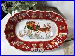 Villeroy & Boch Toys FantasySet Of 2Large Serving BowlsOval & RoundNIB