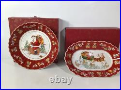 Villeroy & Boch Toys FantasySet Of 2Large Serving BowlsOval & RoundNIB