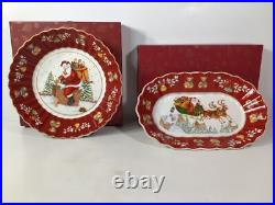 Villeroy & Boch Toys FantasySet Of 2Large Serving BowlsOval & RoundNIB