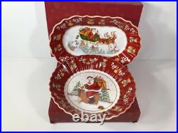 Villeroy & Boch Toys FantasySet Of 2Large Serving BowlsOval & RoundNIB Villeroy & Boch Toys FantasySet Of 2Large Serving BowlsOval & RoundNIB