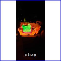 Vintage 11 Piece Blow Mold Nativity Scene