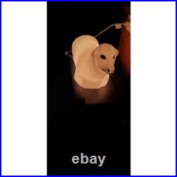 Vintage 11 Piece Blow Mold Nativity Scene