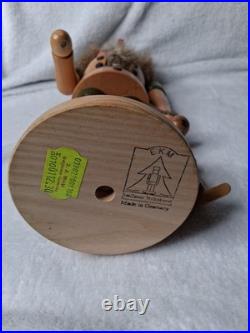 Vintage 14 EKM Germany Nutcracker Forester With Rabbit -Very Good Condition