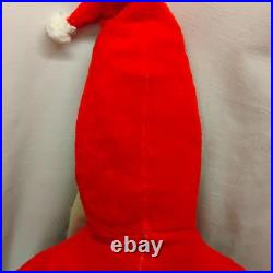 Vintage 1950 Store Display 54 Plastic/Rubber Face Plush Christmas Santa Clause