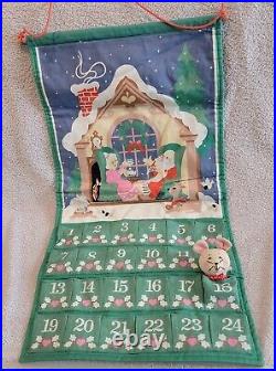 Vintage 1987 Avon Advent Calendar Countdown to Christmas Original Mouse