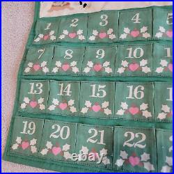 Vintage 1987 Avon Advent Calendar Countdown to Christmas Original Mouse
