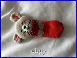 Vintage 1987 Avon Count Down To Christmas Cloth Advent Calendar & Original Mouse