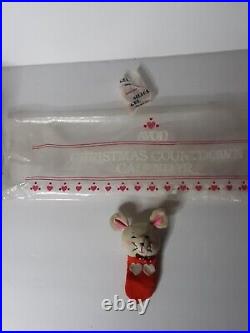Vintage 1987 Avon Countdown to Christmas Advent Calendar With Original Mouse
