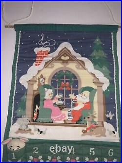 Vintage 1987 Avon Countdown to Christmas Advent Calendar with Original Mouse