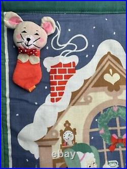 Vintage 1987 Avon Countdown to Christmas Advent Calendar with Original Mouse