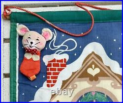 Vintage 1987 Avon Countdown to Christmas Advent Calendar with Original Mouse
