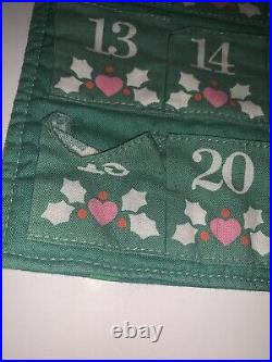 Vintage 1987 Avon Countdown to Christmas Advent Calendar with Original Mouse