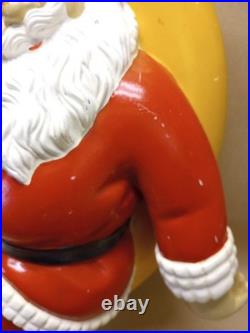 Vintage 1987 Barthelmess Inc Santa Claus Sleeping on The Moon Christmas RARE