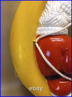 Vintage 1987 Barthelmess Inc Santa Claus Sleeping on The Moon Christmas RARE