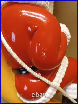 Vintage 1987 Barthelmess Inc Santa Claus Sleeping on The Moon Christmas RARE