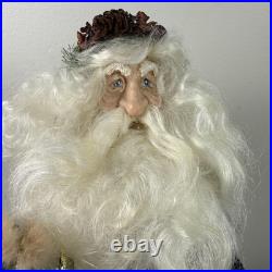 Vintage 1988 J. Schaffer Santa Claus Figurine Father Christmas Artist Signed #21