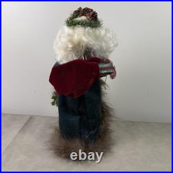 Vintage 1988 J. Schaffer Santa Claus Figurine Father Christmas Artist Signed #21
