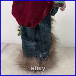 Vintage 1988 J. Schaffer Santa Claus Figurine Father Christmas Artist Signed #21