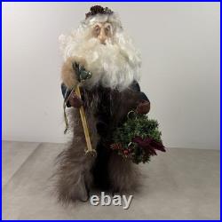 Vintage 1988 J. Schaffer Santa Claus Figurine Father Christmas Artist Signed #21