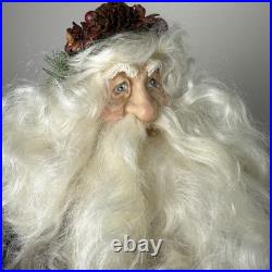 Vintage 1988 J. Schaffer Santa Claus Figurine Father Christmas Artist Signed #21
