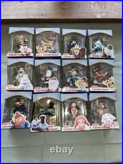 Vintage 1999 Enesco-CVS Rudolph & Island of Misfit Toys Ornament Set 12 Pieces