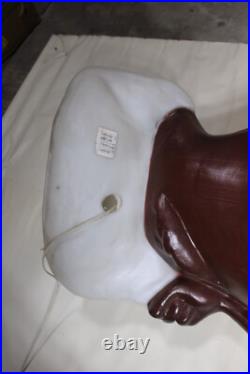 Vintage 2000 LARGE Tasmanian Devil TAZ Reindeer Blow Mold Yard Decor WORKS
